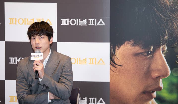 Kentaro Sakaguchi, May 29, 2026 : Japanese actor Kentaro Sakaguchi at a press conference for the movie The Final Piece in Seoul, South Korea.  aflo_332392469