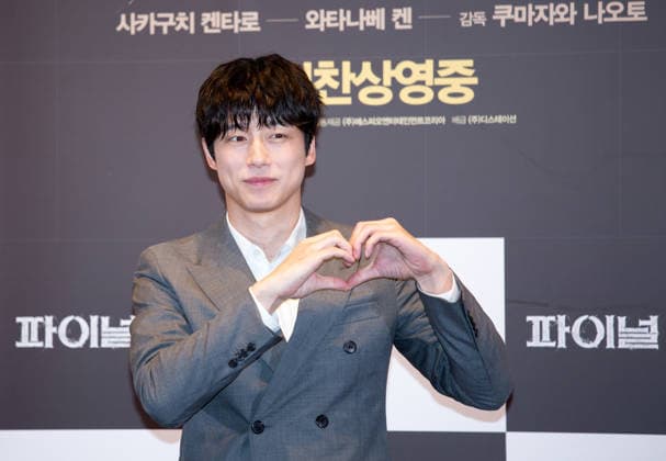 Kentaro Sakaguchi, May 29, 2026 : Japanese actor Kentaro Sakaguchi at a press conference for the movie The Final Piece in Seoul, South Korea.  aflo_332392511