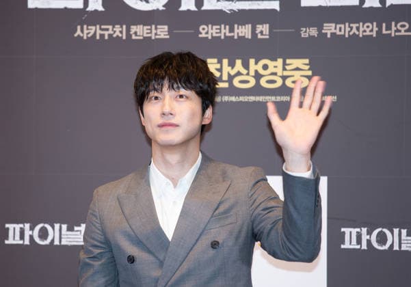Kentaro Sakaguchi, May 29, 2026 : Japanese actor Kentaro Sakaguchi at a press conference for the movie The Final Piece in Seoul, South Korea.  aflo_332392522