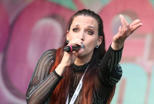 Michelle Stanley Sängerin von Captain Jack beim 90er 2000er Olymp 2026 Auftritt beim Festival am 29.05.2026 auf dem Zentralen Festplatz in Berlin. *** Michelle Stanley singer of Captain Jack at the 90s 2000s Olymp 2026 performance at the festival on 29 05 2026 at the Zentraler Festplatz in Berlin Copyright: xmix1x