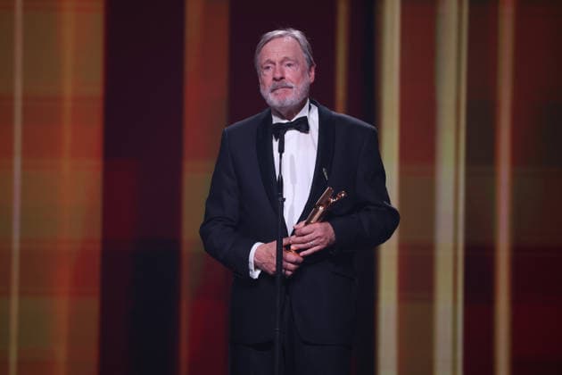 DEUTSCHER FILMPREIS 2026 - SHOW Michael Wittenborn Â· ACH, DIESE LÜCKE, DIESE ENTSETZLICHE LÜCKE - BESTE MÄNNLICHE NEBENROLLE und Christian Friedel bei der Verleihung DEUTSCHER FILMPREIS 2026 in Berlin *** GERMAN FILM AWARD 2026 SHOW Michael Wittenborn Â- ACH, DIESE LÜCKE, DIESE ENTSETZLICHE LÜCKE BESTE MÄNNLICHE NEBENROLLE and Christian Friedel at the GERMAN FILM AWARD 2026 ceremony in Berlin Copyright: xEventpressxFuhrx