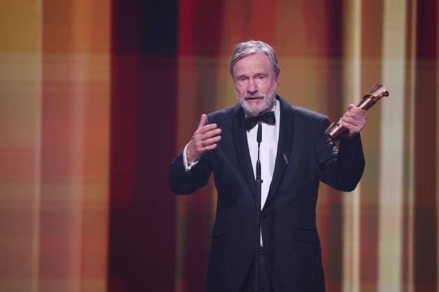 DEUTSCHER FILMPREIS 2026 - SHOW Michael Wittenborn Â· ACH, DIESE LÜCKE, DIESE ENTSETZLICHE LÜCKE - BESTE MÄNNLICHE NEBENROLLE und Christian Friedel bei der Verleihung DEUTSCHER FILMPREIS 2026 in Berlin *** GERMAN FILM AWARD 2026 SHOW Michael Wittenborn Â- ACH, DIESE LÜCKE, DIESE ENTSETZLICHE LÜCKE BESTE MÄNNLICHE NEBENROLLE and Christian Friedel at the GERMAN FILM AWARD 2026 ceremony in Berlin Copyright: xEventpressxFuhrx