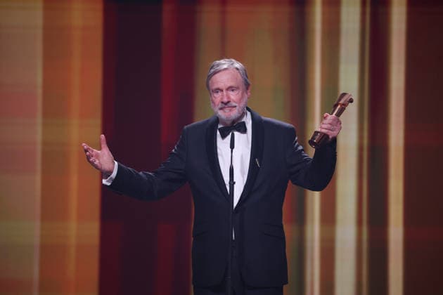 DEUTSCHER FILMPREIS 2026 - SHOW Michael Wittenborn Â· ACH, DIESE LÜCKE, DIESE ENTSETZLICHE LÜCKE - BESTE MÄNNLICHE NEBENROLLE und Christian Friedel bei der Verleihung DEUTSCHER FILMPREIS 2026 in Berlin *** GERMAN FILM AWARD 2026 SHOW Michael Wittenborn Â- ACH, DIESE LÜCKE, DIESE ENTSETZLICHE LÜCKE BESTE MÄNNLICHE NEBENROLLE and Christian Friedel at the GERMAN FILM AWARD 2026 ceremony in Berlin Copyright: xEventpressxFuhrx