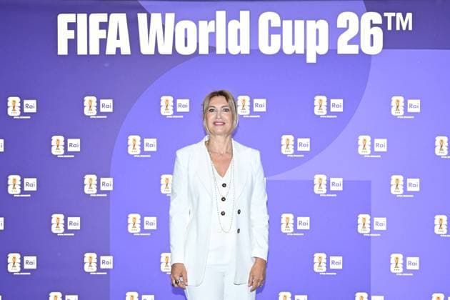IPA85167050 - Rome : Olympic Stadium Press Room . FIFA World Cup 2026 presentation . In the photo : Simona Cantoni  Copyright: xMaurizioxD Avanzox xMaurizioxDxAvanzox 85167050