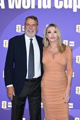 IPA85167110 - Rome : Olympic Stadium Press Room . FIFA World Cup 2026 Presentation . In the photo : Marco Tardelli,Paola Ferrari  Copyright: xMaurizioxD Avanzox xMaurizioxDxAvanzox 85167110