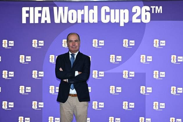 IPA85167158 - Rome : Olympic Stadium Press Room . FIFA World Cup 2026 presentation . In the photo : Nicola Rao  Copyright: xMaurizioxD Avanzox xMaurizioxDxAvanzox 85167158