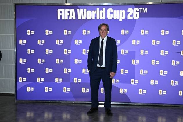 IPA85166903 - Rome : Olympic Stadium Press Room . FIFA World Cup 2026 presentation . In the photo : Paolo Paganini  Copyright: xMaurizioxD Avanzox xMaurizioxDxAvanzox 85166903