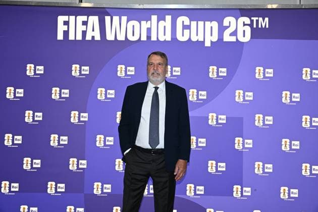 IPA85167149 - Rome : Olympic Stadium Press Room . FIFA World Cup 2026 Presentation . In the photo : Marco Tardelli  Copyright: xMaurizioxD Avanzox xMaurizioxDxAvanzox 85167149