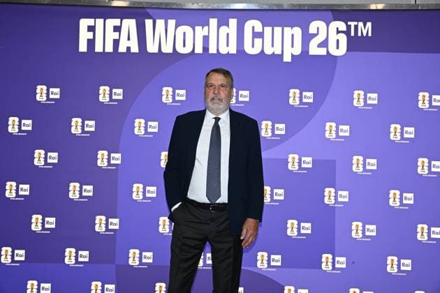 IPA85167153 - Rome : Olympic Stadium Press Room . FIFA World Cup 2026 Presentation . In the photo : Marco Tardelli  Copyright: xMaurizioxD Avanzox xMaurizioxDxAvanzox 85167153