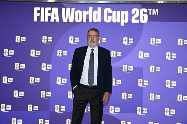 IPA85167155 - Rome : Olympic Stadium Press Room . FIFA World Cup 2026 Presentation . In the photo : Marco Tardelli  Copyright: xMaurizioxD Avanzox xMaurizioxDxAvanzox 85167155