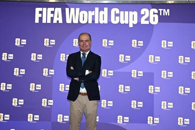 IPA85167172 - Rome : Olympic Stadium Press Room . FIFA World Cup 2026 presentation . In the photo : Nicola Rao  Copyright: xMaurizioxD Avanzox xMaurizioxDxAvanzox 85167172