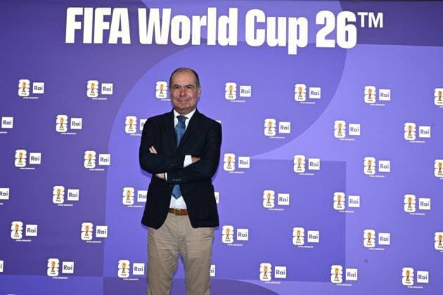 IPA85167168 - Rome : Olympic Stadium Press Room . FIFA World Cup 2026 presentation . In the photo : Nicola Rao  Copyright: xMaurizioxD Avanzox xMaurizioxDxAvanzox 85167168