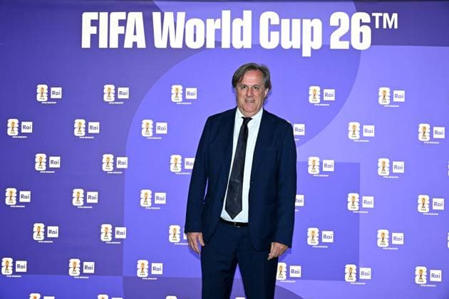 IPA85166890 - Rome : Olympic Stadium Press Room . FIFA World Cup 2026 presentation . In the photo : Paolo Paganini  Copyright: xMaurizioxD Avanzox xMaurizioxDxAvanzox 85166890
