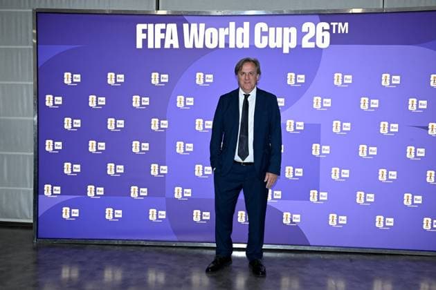 IPA85166897 - Rome : Olympic Stadium Press Room . FIFA World Cup 2026 presentation . In the photo : Paolo Paganini  Copyright: xMaurizioxD Avanzox xMaurizioxDxAvanzox 85166897