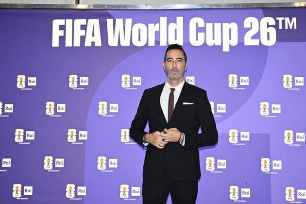 IPA85166926 - Rome : Olympic Stadium Press Room . FIFA World Cup 2026 presentation . In the photo : Alessandro Antinelli  Copyright: xMaurizioxD Avanzox xMaurizioxDxAvanzox 85166926