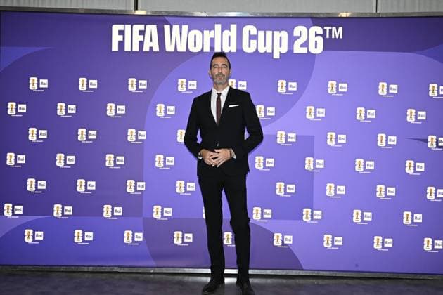 IPA85166938 - Rome : Olympic Stadium Press Room . FIFA World Cup 2026 presentation . In the photo : Alessandro Antinelli  Copyright: xMaurizioxD Avanzox xMaurizioxDxAvanzox 85166938