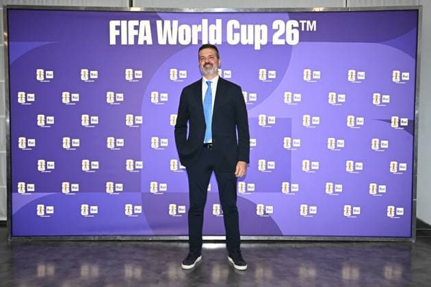 IPA85166993 - Rome : Olympic Stadium Press Room . FIFA World Cup 2026 presentation . In the photo : Alessandro Antinelli  Copyright: xMaurizioxD Avanzox xMaurizioxDxAvanzox 85166993