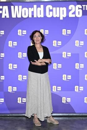 IPA85167039 - Rome : Olympic Stadium Press Room . FIFA World Cup 2026 presentation . In the photo : Tiziana Alla  Copyright: xMaurizioxD Avanzox xMaurizioxDxAvanzox 85167039