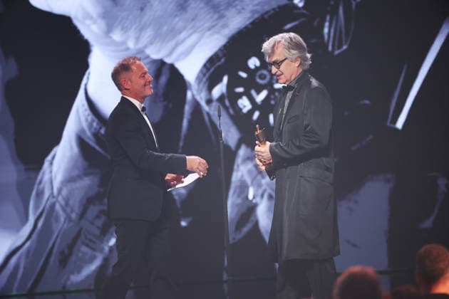 DEUTSCHER FILMPREIS 2026 - SHOW Wim Wenders Preisträger EHRENPREIS bei der Verleihung DEUTSCHER FILMPREIS 2026 in Berlin *** GERMAN FILM AWARD 2026 SHOW Wim Wenders Award Winner HONORARY AWARD at the GERMAN FILM AWARD 2026 ceremony in Berlin Copyright: xEventpressxFuhrx