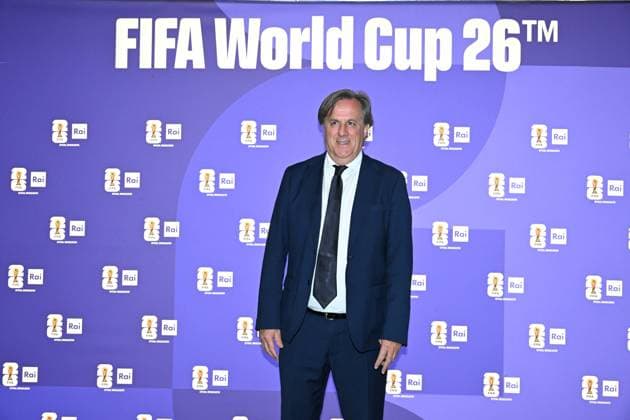 IPA85166886 - Rome : Olympic Stadium Press Room . FIFA World Cup 2026 presentation . In the photo : Paolo Paganini  Copyright: xMaurizioxD Avanzox xMaurizioxDxAvanzox 85166886