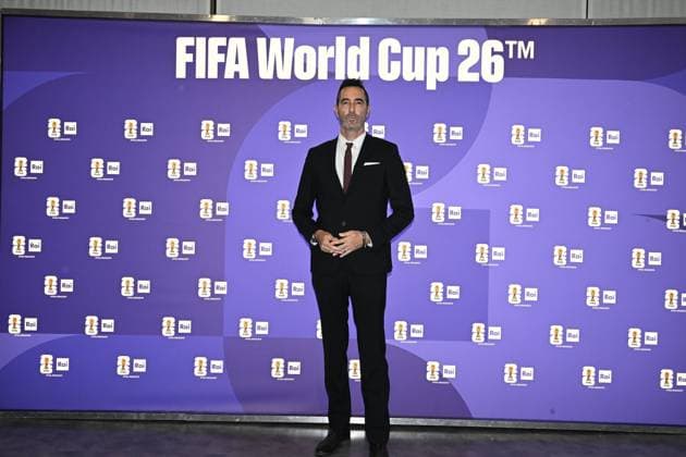 IPA85166942 - Rome : Olympic Stadium Press Room . FIFA World Cup 2026 presentation . In the photo : Alessandro Antinelli  Copyright: xMaurizioxD Avanzox xMaurizioxDxAvanzox 85166942