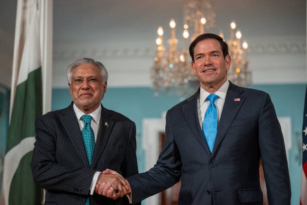May 29, 2026, Washington, Dc, United States: Secretary of State Marco Rubio meets with Pakistani Deputy Prime Minister Foreign Minister Ishaq Dar at the State Department in Washington, D.C. on May 29, 2026. Washington United States - ZUMAl312 20260529_znp_l312_004 Copyright: xAndrewxLeydenx