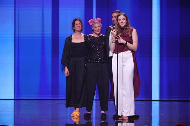 DEUTSCHER FILMPREIS 2026 - SHOW ZIRKUSKIND Produktion: Katharina Bergfeld, Martin Heisler Regie & Drehbuch: Julia Lemke, Anna Koch - BESTER Kinderfilm bei der Verleihung DEUTSCHER FILMPREIS 2026 in Berlin *** GERMAN FILM AWARD 2026 SHOW ZIRKUSKIND Production Katharina Bergfeld, Martin Heisler Director Screenplay Julia Lemke, Anna Koch BEST childrens film at the GERMAN FILM AWARD 2026 ceremony in Berlin Copyright: xEventpressxFuhrx