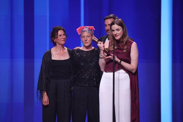 DEUTSCHER FILMPREIS 2026 - SHOW ZIRKUSKIND Produktion: Katharina Bergfeld, Martin Heisler Regie & Drehbuch: Julia Lemke, Anna Koch - BESTER Kinderfilm bei der Verleihung DEUTSCHER FILMPREIS 2026 in Berlin *** GERMAN FILM AWARD 2026 SHOW ZIRKUSKIND Production Katharina Bergfeld, Martin Heisler Director Screenplay Julia Lemke, Anna Koch BEST childrens film at the GERMAN FILM AWARD 2026 ceremony in Berlin Copyright: xEventpressxFuhrx