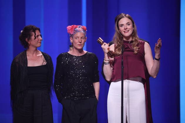 DEUTSCHER FILMPREIS 2026 - SHOW ZIRKUSKIND Produktion: Katharina Bergfeld, Martin Heisler Regie & Drehbuch: Julia Lemke, Anna Koch - BESTER Kinderfilm bei der Verleihung DEUTSCHER FILMPREIS 2026 in Berlin *** GERMAN FILM AWARD 2026 SHOW ZIRKUSKIND Production Katharina Bergfeld, Martin Heisler Director Screenplay Julia Lemke, Anna Koch BEST childrens film at the GERMAN FILM AWARD 2026 ceremony in Berlin Copyright: xEventpressxFuhrx