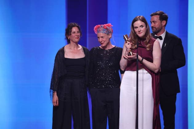 DEUTSCHER FILMPREIS 2026 - SHOW ZIRKUSKIND Produktion: Katharina Bergfeld, Martin Heisler Regie & Drehbuch: Julia Lemke, Anna Koch - BESTER Kinderfilm bei der Verleihung DEUTSCHER FILMPREIS 2026 in Berlin *** GERMAN FILM AWARD 2026 SHOW ZIRKUSKIND Production Katharina Bergfeld, Martin Heisler Director Screenplay Julia Lemke, Anna Koch BEST childrens film at the GERMAN FILM AWARD 2026 ceremony in Berlin Copyright: xEventpressxFuhrx