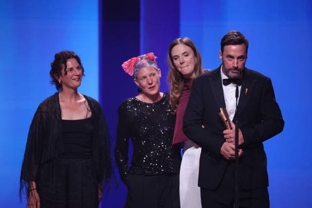 DEUTSCHER FILMPREIS 2026 - SHOW ZIRKUSKIND Produktion: Katharina Bergfeld, Martin Heisler Regie & Drehbuch: Julia Lemke, Anna Koch - BESTER Kinderfilm bei der Verleihung DEUTSCHER FILMPREIS 2026 in Berlin *** GERMAN FILM AWARD 2026 SHOW ZIRKUSKIND Production Katharina Bergfeld, Martin Heisler Director Screenplay Julia Lemke, Anna Koch BEST childrens film at the GERMAN FILM AWARD 2026 ceremony in Berlin Copyright: xEventpressxFuhrx