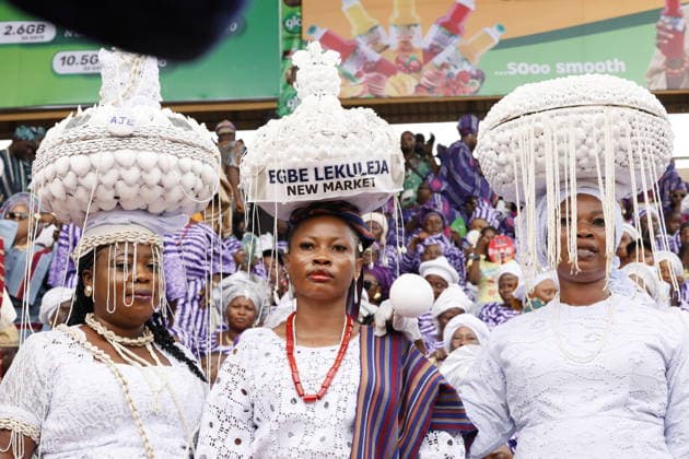 Ojude Oba Festival brings colorful celebrations to Ogun State in Nigeria OGUN STATE, NIGERIA - MAY 29: Traditional Ojude Oba Festival held takes place in honor of the Awujale, the traditional ruler of the Ijebu Kingdom, with residents filling the streets in vibrant traditional attire, in Ogun State in southwestern Nigeria, on May 29, 2026. The festival, symbolizing cultural identity, unity, and togetherness, features music and dancing as participants from different age and social groups join the celebrations. Emmanuel Osodi Anadolu Ogun Nigeria. Editorial use only. Please get in touch for any other usage.  Copyright: x2026xAnadoluxEmmanuelxOsodix