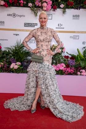 ABB FILMPREIS- Franziska Knuppe zu Gast auf dem roten Teppich bei der Verleihung des Deutschen Filmpreis Lola 26 am Palais am Funkturm am 29.05.2026 in Berlin Berlin Deutschland *** ABB FILMPREIS Franziska Knuppe on the red carpet at the German Film Award Ceremony Lola 26 at Palais am Funkturm on May 29, 2026 in Berlin Berlin Germany