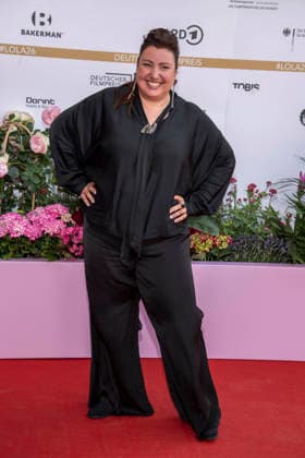 ABB FILMPREIS- Meltem Kaptan zu Gast auf dem roten Teppich bei der Verleihung des Deutschen Filmpreis Lola 26 am Palais am Funkturm am 29.05.2026 in Berlin Berlin Deutschland *** ABB FILMPREIS Meltem Kaptan as a guest on the red carpet at the German Film Award Lola 26 at Palais am Funkturm on 29 05 2026 in Berlin Berlin Germany