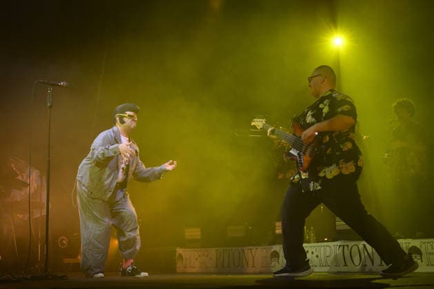 Music Concert - Spring Attitude Festival - 15th Edition - Day 01 TonyPitony performs at Spring Attitude Festival on stage of Convention Center La Nuvola on May 29,2026 in Rome, Italy Rome Roma Convention Center La Nuvola Italy Copyright: xRobertoxBettacchix xLiveMediax LPM_2481593