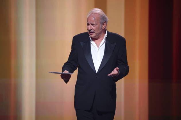DEUTSCHER FILMPREIS 2026 - SHOW Leander Haußmann Laudator BESTE MÄNNLICHE HAUPTROLLE bei der Verleihung DEUTSCHER FILMPREIS 2026 in Berlin *** GERMAN FILM AWARD 2026 SHOW Leander Haußmann Laudator BEST MALE MAIN CONTROL at the GERMAN FILM AWARD 2026 ceremony in Berlin Copyright: xEventpressxFuhrx