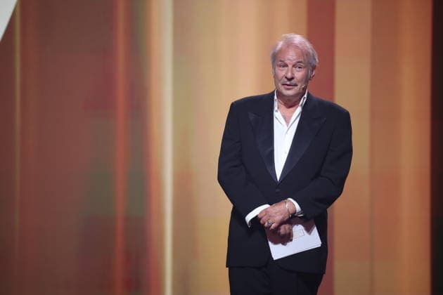 DEUTSCHER FILMPREIS 2026 - SHOW Leander Haußmann Laudator BESTE MÄNNLICHE HAUPTROLLE bei der Verleihung DEUTSCHER FILMPREIS 2026 in Berlin *** GERMAN FILM AWARD 2026 SHOW Leander Haußmann Laudator BEST MALE MAIN CONTROL at the GERMAN FILM AWARD 2026 ceremony in Berlin Copyright: xEventpressxFuhrx