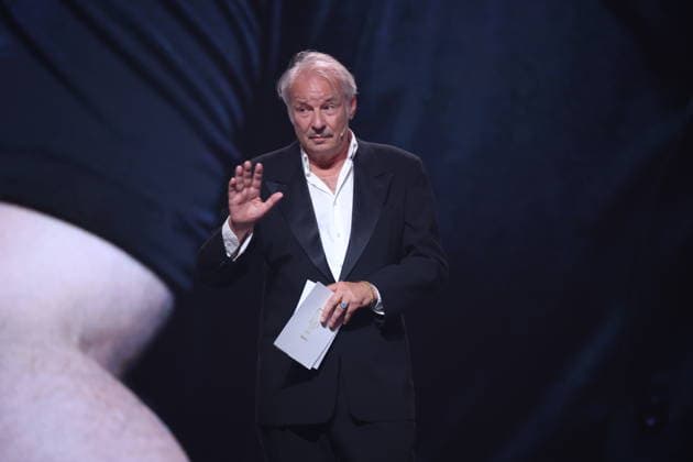 DEUTSCHER FILMPREIS 2026 - SHOW Leander Haußmann Laudator BESTE MÄNNLICHE HAUPTROLLE bei der Verleihung DEUTSCHER FILMPREIS 2026 in Berlin *** GERMAN FILM AWARD 2026 SHOW Leander Haußmann Laudator BEST MALE MAIN CONTROL at the GERMAN FILM AWARD 2026 ceremony in Berlin Copyright: xEventpressxFuhrx