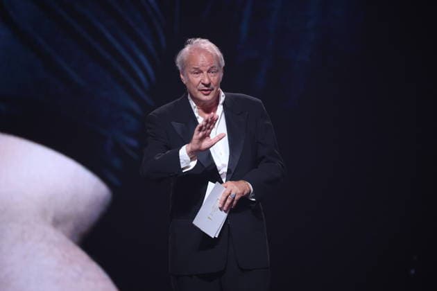 DEUTSCHER FILMPREIS 2026 - SHOW Leander Haußmann Laudator BESTE MÄNNLICHE HAUPTROLLE bei der Verleihung DEUTSCHER FILMPREIS 2026 in Berlin *** GERMAN FILM AWARD 2026 SHOW Leander Haußmann Laudator BEST MALE MAIN CONTROL at the GERMAN FILM AWARD 2026 ceremony in Berlin Copyright: xEventpressxFuhrx