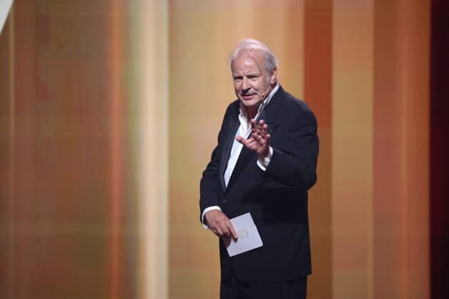 DEUTSCHER FILMPREIS 2026 - SHOW Leander Haußmann Laudator BESTE MÄNNLICHE HAUPTROLLE bei der Verleihung DEUTSCHER FILMPREIS 2026 in Berlin *** GERMAN FILM AWARD 2026 SHOW Leander Haußmann Laudator BEST MALE MAIN CONTROL at the GERMAN FILM AWARD 2026 ceremony in Berlin Copyright: xEventpressxFuhrx