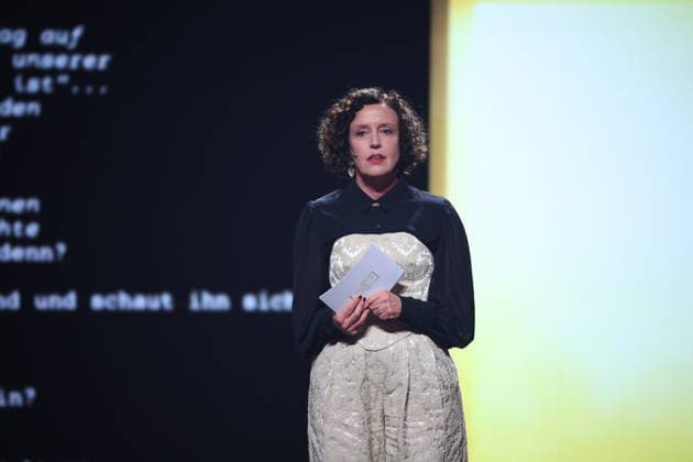 DEUTSCHER FILMPREIS 2026 - SHOW Maria Schrader Laudatorin BESTES DREHBUCH bei der Verleihung DEUTSCHER FILMPREIS 2026 in Berlin *** GERMAN FILM AWARD 2026 SHOW Maria Schrader Laudator BEST SCREENWRITING at the GERMAN FILM AWARD 2026 ceremony in Berlin Copyright: xEventpressxFuhrx