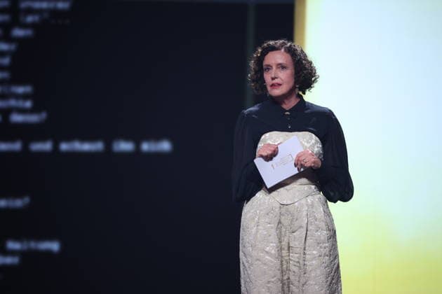 DEUTSCHER FILMPREIS 2026 - SHOW Maria Schrader Laudatorin BESTES DREHBUCH bei der Verleihung DEUTSCHER FILMPREIS 2026 in Berlin *** GERMAN FILM AWARD 2026 SHOW Maria Schrader Laudator BEST SCREENWRITING at the GERMAN FILM AWARD 2026 ceremony in Berlin Copyright: xEventpressxFuhrx