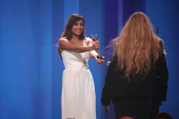 DEUTSCHER FILMPREIS 2026 - SHOW Collien Fernandes Laudatorin BESTER DOKUMENTARFILM bei der Verleihung DEUTSCHER FILMPREIS 2026 in Berlin *** GERMAN FILM AWARD 2026 SHOW Collien Fernandes Laudator BEST DOCUMENTARY FILM at the GERMAN FILM AWARD 2026 ceremony in Berlin Copyright: xEventpressxFuhrx