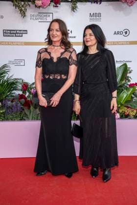 ABB FILMPREIS- Natalia Woerner und Jasmin Tabatabai zu Gast auf dem roten Teppich bei der Verleihung des Deutschen Filmpreis Lola 26 am Palais am Funkturm am 29.05.2026 in Berlin Berlin Deutschland *** ABB FILMPREIS Natalia Woerner and Jasmin Tabatabai as guests on the red carpet at the German Film Award Lola 26 at Palais am Funkturm on 29 05 2026 in Berlin Berlin Germany