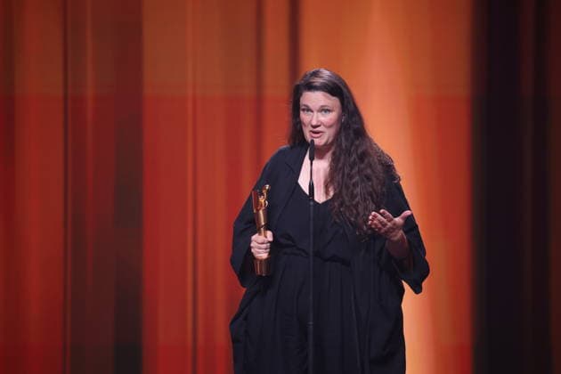 DEUTSCHER FILMPREIS 2026 - SHOW Mascha Schilinski - BESTE REGIE bei der Verleihung DEUTSCHER FILMPREIS 2026 in Berlin *** GERMAN FILM AWARD 2026 SHOW Mascha Schilinski BEST DIRECTOR at the GERMAN FILM AWARD 2026 ceremony in Berlin Copyright: xEventpressxFuhrx