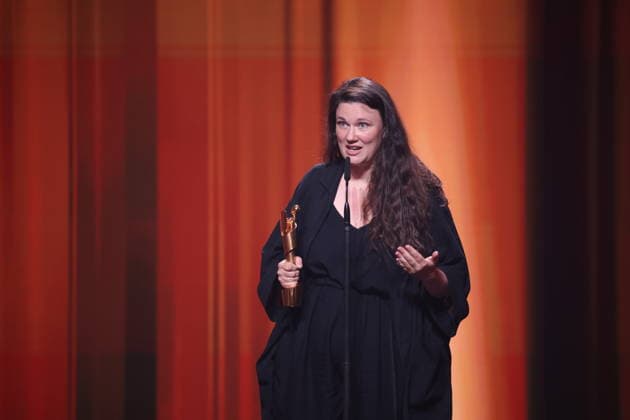 DEUTSCHER FILMPREIS 2026 - SHOW Mascha Schilinski - BESTE REGIE bei der Verleihung DEUTSCHER FILMPREIS 2026 in Berlin *** GERMAN FILM AWARD 2026 SHOW Mascha Schilinski BEST DIRECTOR at the GERMAN FILM AWARD 2026 ceremony in Berlin Copyright: xEventpressxFuhrx