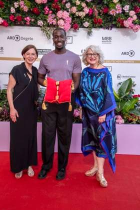 ABB FILMPREIS- Anne Leppien und Claudia Loewe zu Gast auf dem roten Teppich bei der Verleihung des Deutschen Filmpreis Lola 26 am Palais am Funkturm am 29.05.2026 in Berlin Berlin Deutschland *** ABB FILMPREIS Anne Leppien and Claudia Loewe as guests on the red carpet at the German Film Award Lola 26 ceremony at Palais am Funkturm on 29 05 2026 in Berlin Berlin Germany