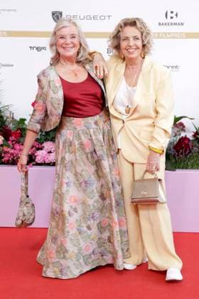 29.05.2026, Jutta Speidel, Michaela May, bei der Verleihung des Deutscher Filmpreis, 2026, Lola, in Berlin, Roter Teppich, *** 29 05 2026, Jutta Speidel, Michaela May, at the German Film Award ceremony, 2026, Lola, in Berlin, Red Carpet,