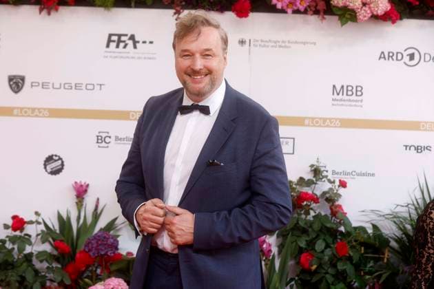 29.05.2026, Stephan Grossmann, bei der Verleihung des Deutscher Filmpreis, 2026, Lola, in Berlin, Roter Teppich, *** 29 05 2026, Stephan Grossmann, at the presentation of the German Film Award, 2026, Lola, in Berlin, Red Carpet,
