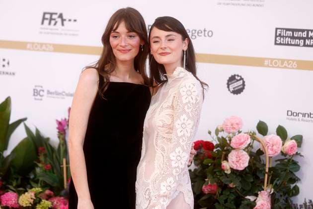 29.05.2026, Maria Ehrich, Lea von Acken, bei der Verleihung des Deutscher Filmpreis, 2026, Lola, in Berlin, Roter Teppich, *** 29 05 2026, Maria Ehrich, Lea von Acken, at the German Film Award ceremony, 2026, Lola, in Berlin, Red Carpet,